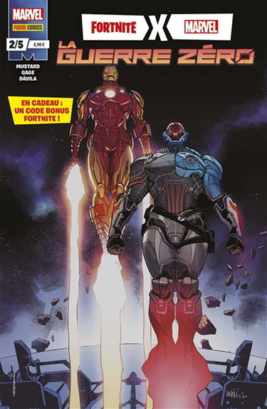Couverture de Fortnite x Marvel : la guerre zéro, n° 2