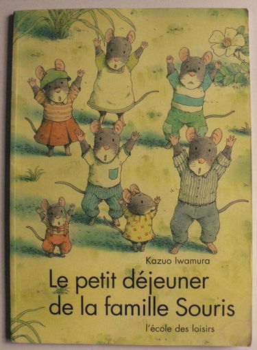 Le petit déjeuner de la famille Souris