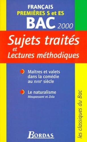 Français premières S et ES