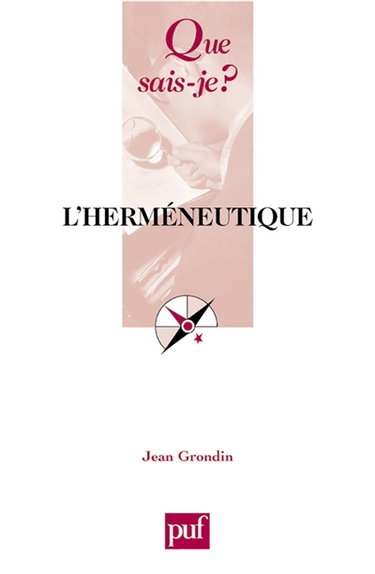Couverture de L'herméneutique