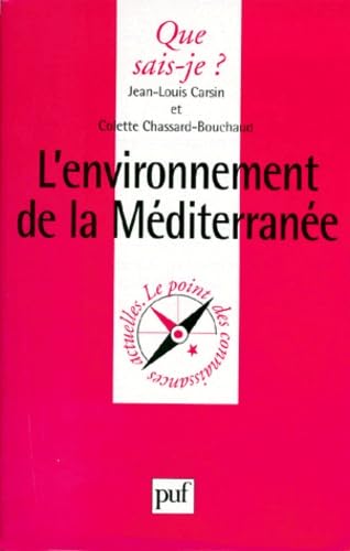 L'environnement de la Méditerranée