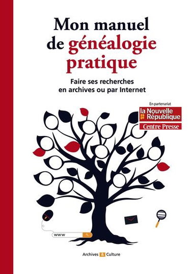 Couverture de Mon manuel de généalogie pratique : faire ses recherches en archives ou par Internet par Marie-Odile Mergnac