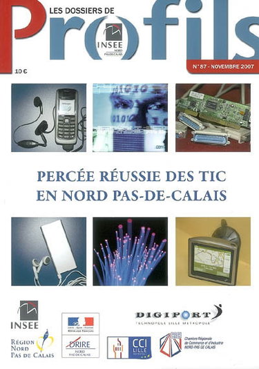 Couverture de Percée réussie des TIC en Nord-Pas-de-Calais par Institut national de la statistique et des études économiques (France). Direction régionale (Lille)