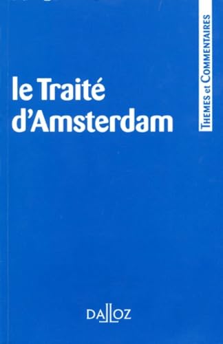 Le traité d'Amsterdam