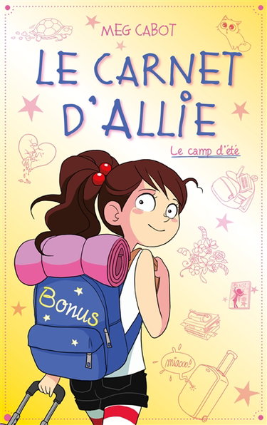 Couverture de Le carnet d'Allie. Vol. 8. Le camp d'été