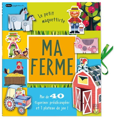 Couverture de Ma ferme : plus de 40 figurines prédécoupées et 1 plateau de jeu !