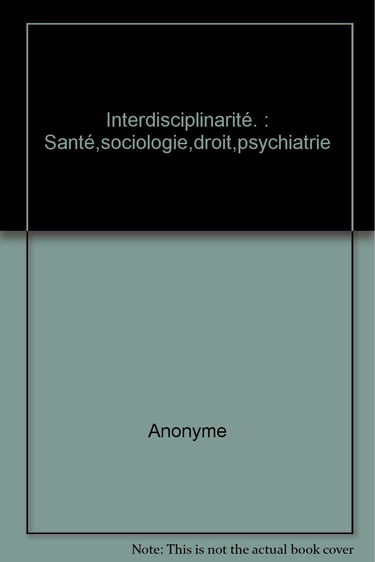 Interdisciplinarité