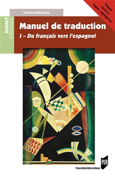 Couverture de Manuel de traduction. Vol. 1. Thème espagnol