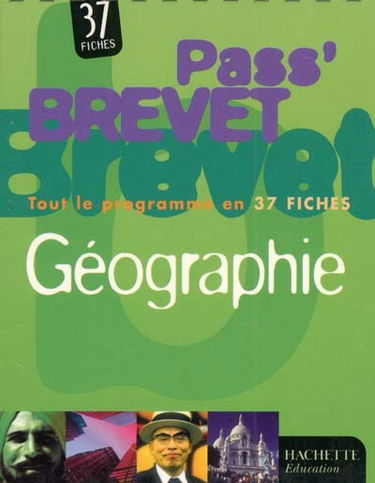 Géographie : tout le programme en 37 fiches