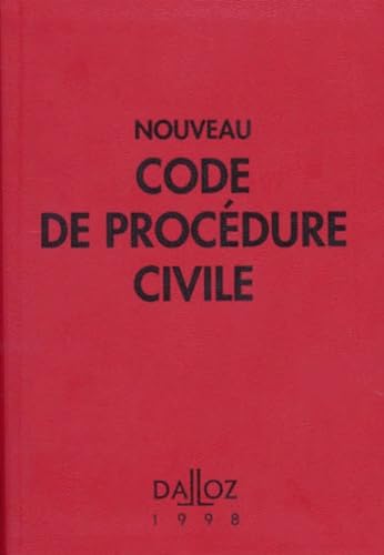 Nouveau code de procédure civile 1998: Code de procédure civile, Code de l'organisation judiciaire, Voies d'exécution