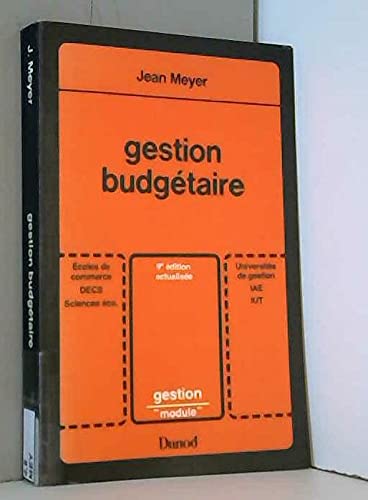 Gestion budgétaire