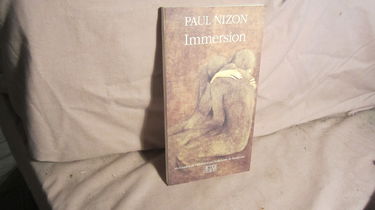 Immersion : procès-verbal d'un voyage aux enfers