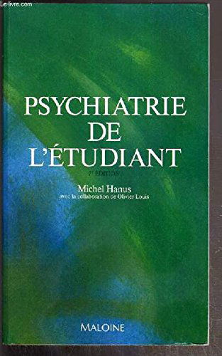 Broché - Psychiatrie de l étudiant