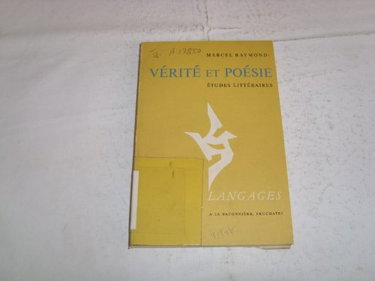 Couverture de Vérité et Poésie