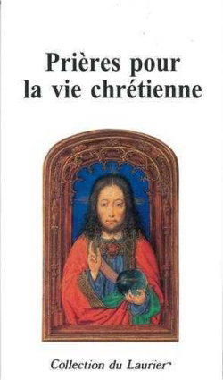 Couverture de PRIERES POUR LA VIE CHRETIENNE