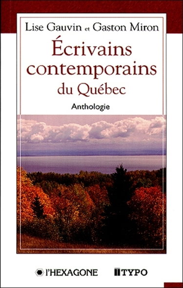 Couverture de Ecrivains contemporains du Québec : anthologie