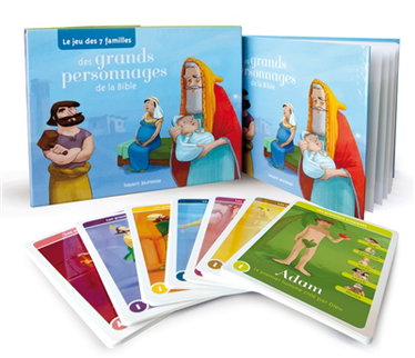 Couverture de Le jeu des 7 familles des grands personnages de la Bible par Karine-Marie Amiot