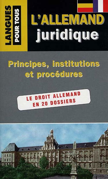 L'allemand juridique