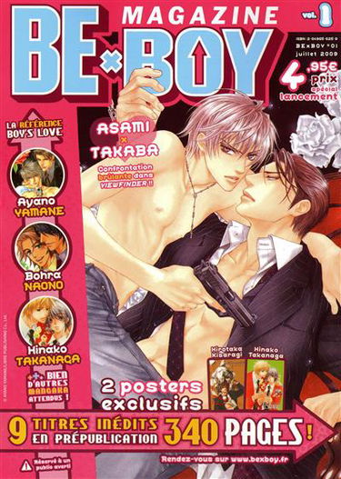 Be X Boy magazine, n° 1