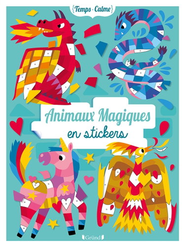 Couverture de Animaux magiques en stickers