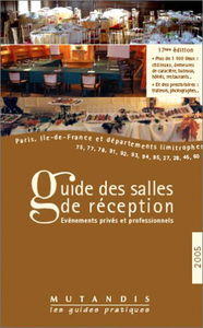Le guide des salles de réception Paris Ile-de-France et départements limitrophes