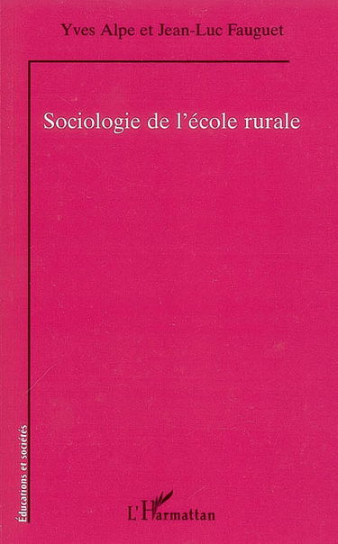 Sociologie de l'école rurale