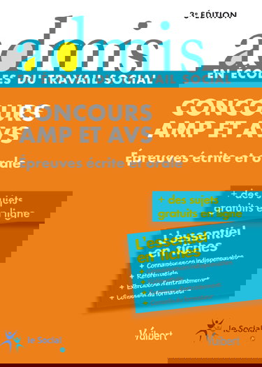 Concours AMP et AVS : épreuves écrite et orale