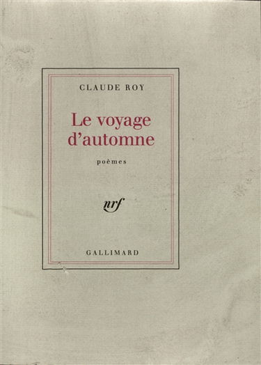 Le Voyage d'automne