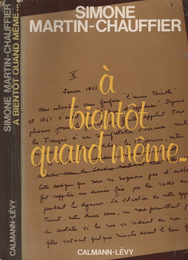 A bientôt quand même...