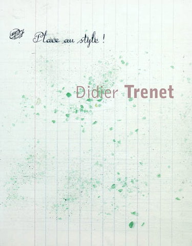 Couverture de Didier Trenet : place au style ! : exposition, Solutré, Musée départemental de la Préhistoire, 11 sept.-29 nov. 2004. Didier Trenet : make for style ! : exposition, Solutré, Departemental museum of prehistory, 11 Sept.-29 Nov. 2004