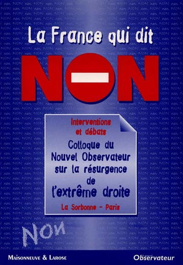 La France qui dit non