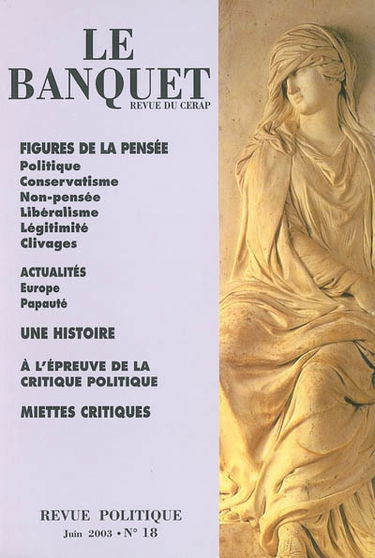 Banquet (Le), n° 18. Figures de la pensée