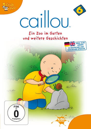 Couverture de Caillou 6:EIN Zoo im Garten und Weitere Geschichte [Import]