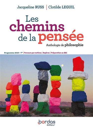 Couverture de Les chemins de la pensée : anthologie de philosophie : terminale