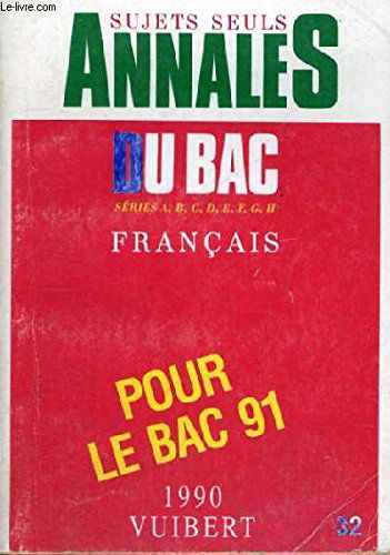 Annales Francais Toutes Series. Programme De 1990. N°32