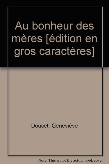 Au bonheur des grand-mères