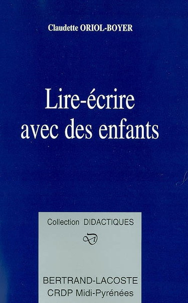 Lire-écrire avec des enfants