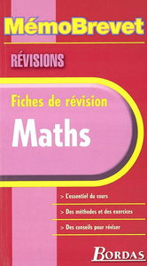 Maths : fiches de révision