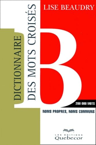 Dictinnaire des mots croisés