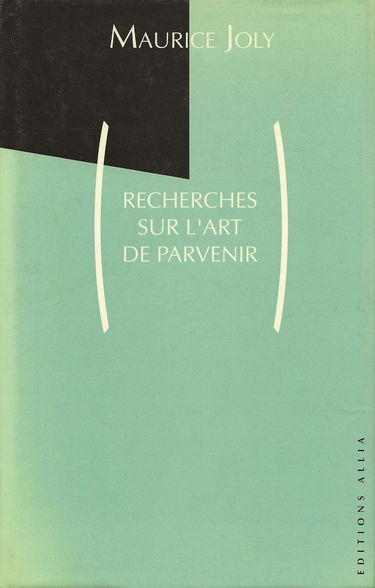 Recherches sur l'art de parvenir