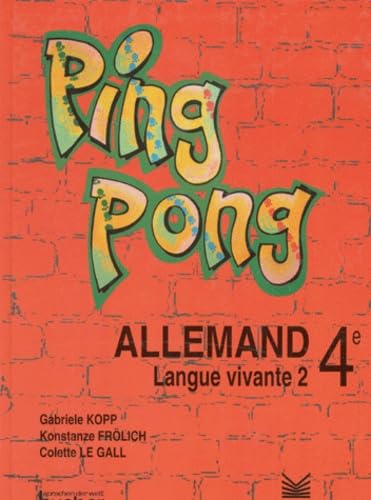 Ping-Pong allemand 4e langue vivante 2