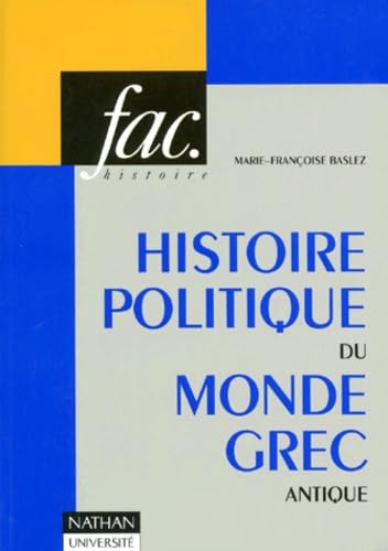 Couverture de Histoire politique du monde grec antique