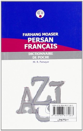 Couverture de Dictionnaire de poche persan-français