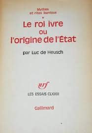 Couverture de Le roi ivre ou l'origine de l'etat