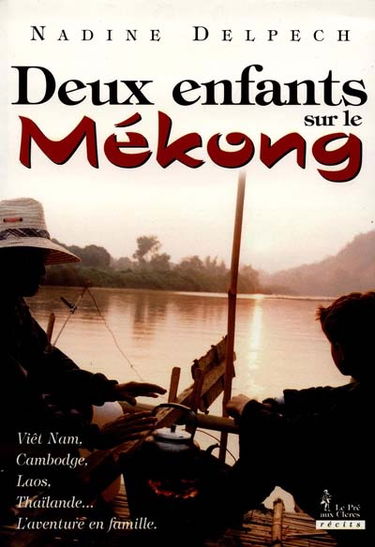Deux enfants sur le Mékong