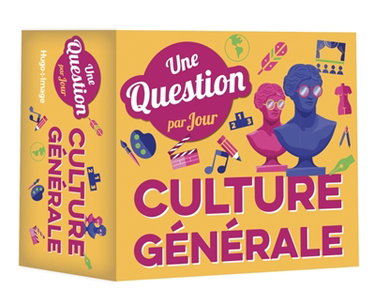 Couverture de Une question de culture générale par jour 2024 par Collectif