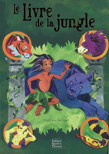 Couverture de Le livre de la jungle par Matthew Reinhart