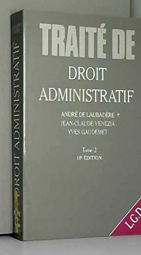 Traité de Droit administratif, tome 2
