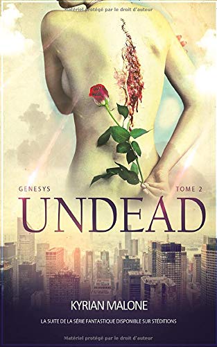 Couverture de Undead: Tome 2 - Genesys (roman lesbien, fantastique lesbien) par Kyrian Malone