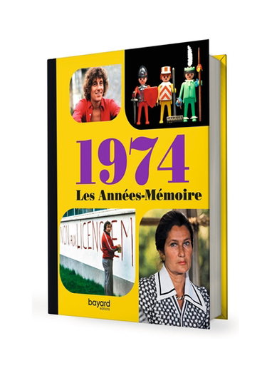 Couverture de Les années-mémoire. 1974 par Collectif